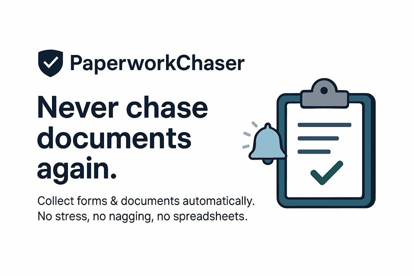 PaperworkChaser Dashboard
